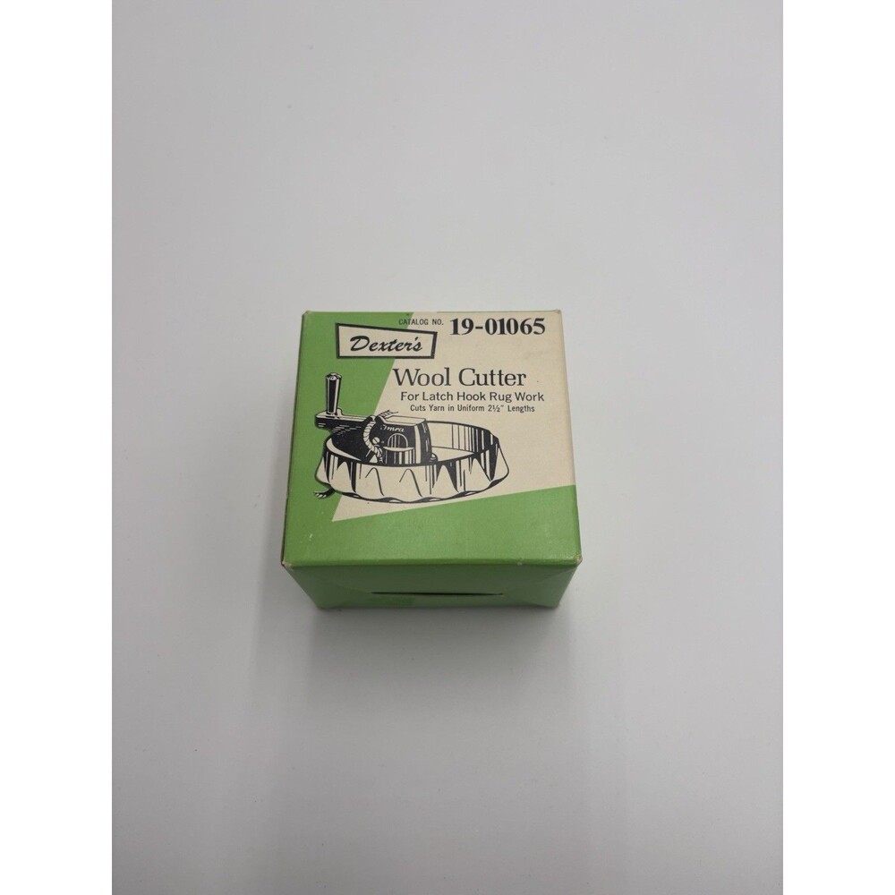 Dexter's - Vtg  Wool Cutter - 19-01065 - Original Box and Instructions